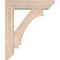 Ekena Millwork Imperial Slat Smooth Bracket w/ Offset Brace, Douglas Fir, 5 1/2"W x 20"D x 24"H BKT0604X20X24IMP06SDF - alternate 2